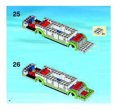 LEGO 8404 instructions page 18 – build guide