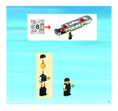 LEGO 8404 instructions page 3 – build guide