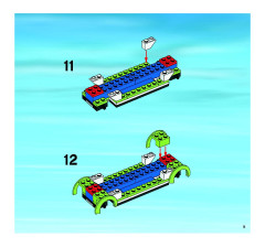LEGO 8404 instructions page 9 – build guide