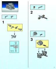 LEGO 8408 instructions page 11 – build guide