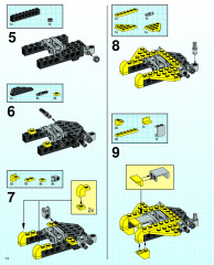 LEGO 8408 instructions page 14 – build guide
