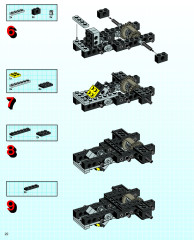 LEGO 8408 instructions page 22 – build guide