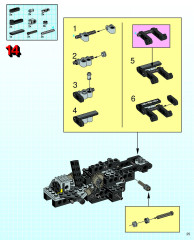 LEGO 8408 instructions page 25 – build guide