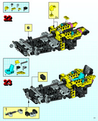 LEGO 8408 instructions page 31 – build guide