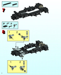 LEGO 8408 instructions page 6 – build guide