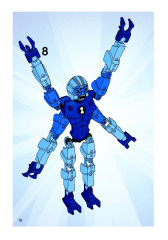 LEGO 8409 instructions page 10 – build guide