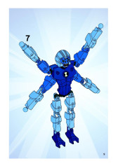 LEGO 8409 instructions page 9 – build guide