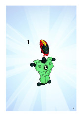 LEGO 8410 instructions page 3 – build guide