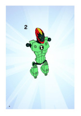 LEGO 8410 instructions page 4 – build guide