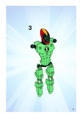 LEGO 8410 instructions page 5 – build guide