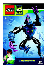 LEGO 8411 instructions page 1 – build guide