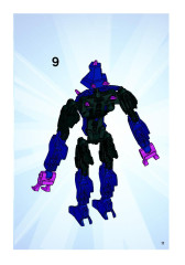 LEGO 8411 instructions page 11 – build guide