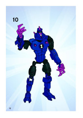 LEGO 8411 instructions page 12 – build guide