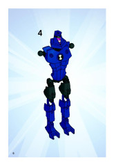 LEGO 8411 instructions page 6 – build guide