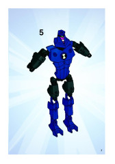 LEGO 8411 instructions page 7 – build guide