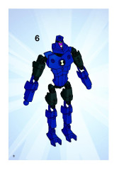 LEGO 8411 instructions page 8 – build guide