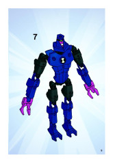 LEGO 8411 instructions page 9 – build guide