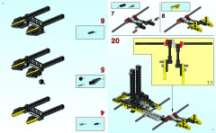 LEGO 8414 instructions page 11 – build guide