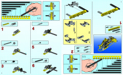LEGO 8414 instructions page 2 – build guide