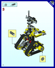 LEGO 8414 instructions page 28 – build guide
