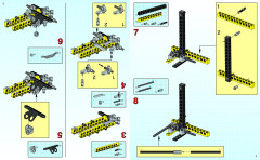 LEGO 8414 instructions page 3 – build guide
