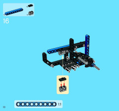 LEGO 8415 instructions page 10 – build guide