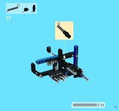 LEGO 8415 instructions page 11 – build guide