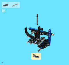 LEGO 8415 instructions page 12 – build guide