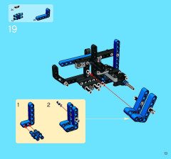 LEGO 8415 instructions page 13 – build guide