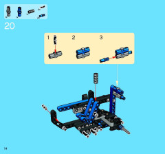 LEGO 8415 instructions page 14 – build guide