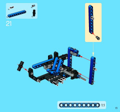 LEGO 8415 instructions page 15 – build guide