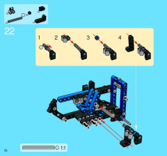 LEGO 8415 instructions page 16 – build guide