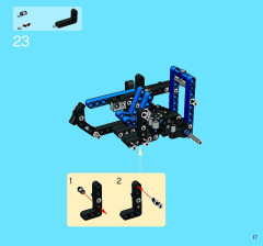 LEGO 8415 instructions page 17 – build guide