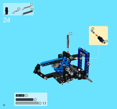 LEGO 8415 instructions page 18 – build guide