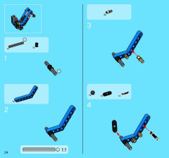 LEGO 8415 instructions page 24 – build guide
