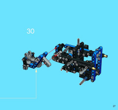 LEGO 8415 instructions page 27 – build guide