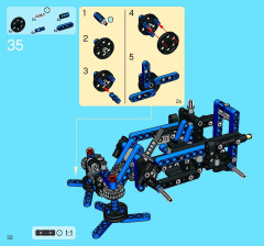 LEGO 8415 instructions page 32 – build guide