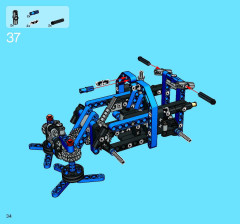 LEGO 8415 instructions page 34 – build guide