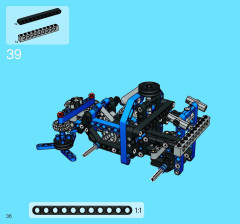 LEGO 8415 instructions page 36 – build guide