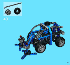 LEGO 8415 instructions page 37 – build guide