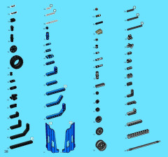 LEGO 8415 instructions page 38 – build guide