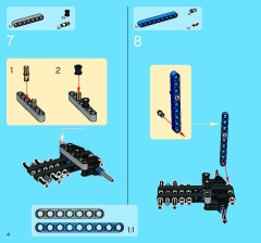 LEGO 8415 instructions page 4 – build guide