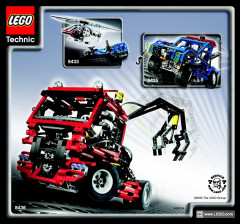 LEGO 8415 instructions page 40 – build guide