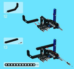 LEGO 8415 instructions page 7 – build guide