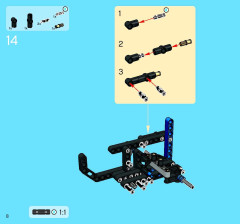 LEGO 8415 instructions page 8 – build guide