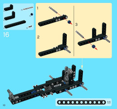 LEGO 8415 instructions page 10 – build guide