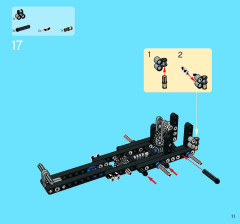 LEGO 8415 instructions page 11 – build guide