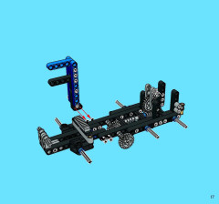 LEGO 8415 instructions page 17 – build guide