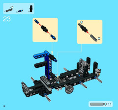LEGO 8415 instructions page 18 – build guide
