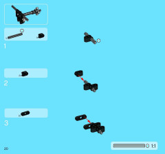 LEGO 8415 instructions page 20 – build guide